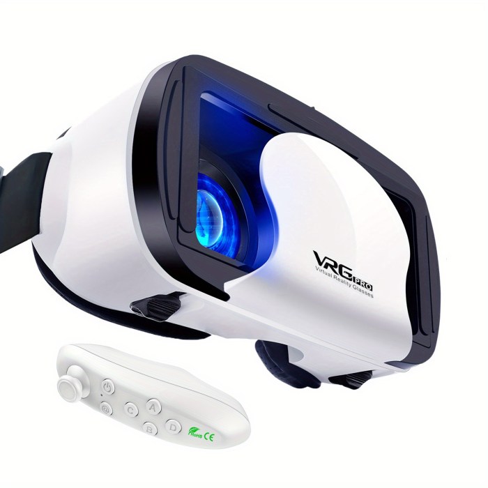 Vr Headset With Controller Adjustable 3d Vr Glasses Virtual Reality ..<div class= Vr Headset With Controller Adjustable 3d Vr Glasses Virtual Reality ...